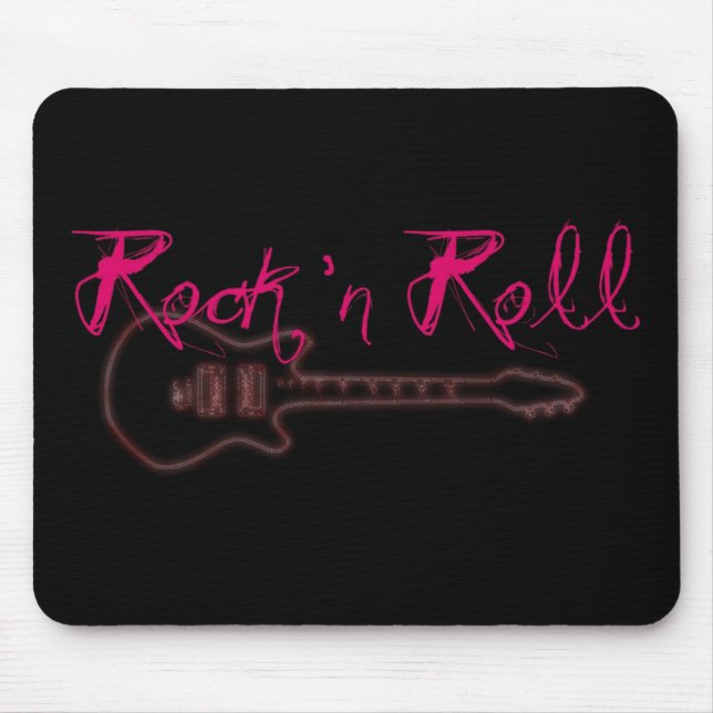 Rock n Roll Mouse Pad (Front)