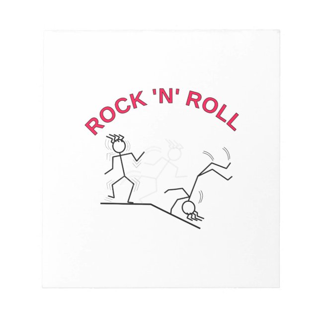 Rock 'N' Roll Notepad (Front)