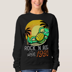 Rock 'n Roll Since 1993 Relaxing Turtle Men Women Sweatshirt