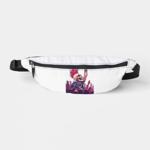 Rock N� Skull � Funny Punk Skeleton Concert Fanny Pack