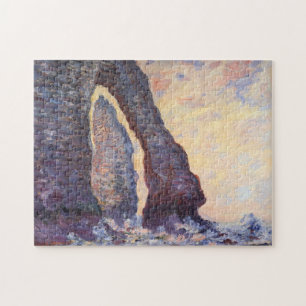Rock Needle & Porte d'Aval Monet Fine Art Jigsaw Puzzle