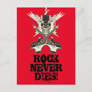 Rock Never Dies! Postcard