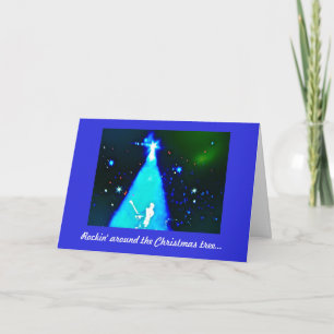 Rock n'Roll Music Christmas Card