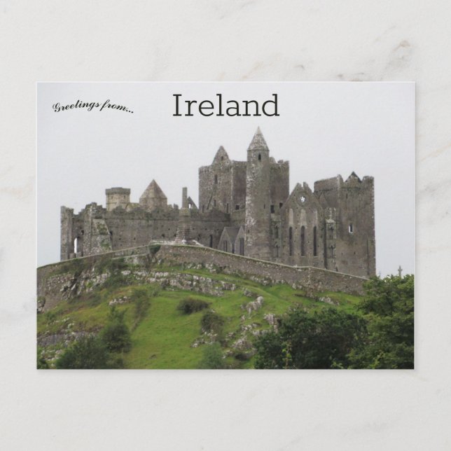 Rock of Cashel County Tipperary Ireland Postcard (Front)