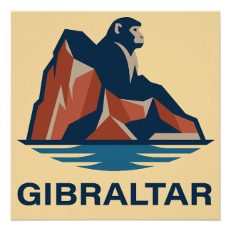 Rock of Gibraltar Poster