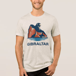 Rock of Gibraltar Tri-Blend Shirt