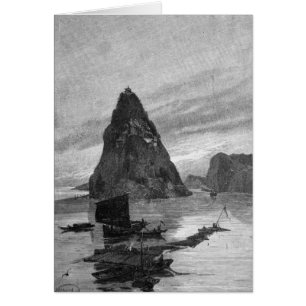 Rock of the Little Orphan on the Yangtze River