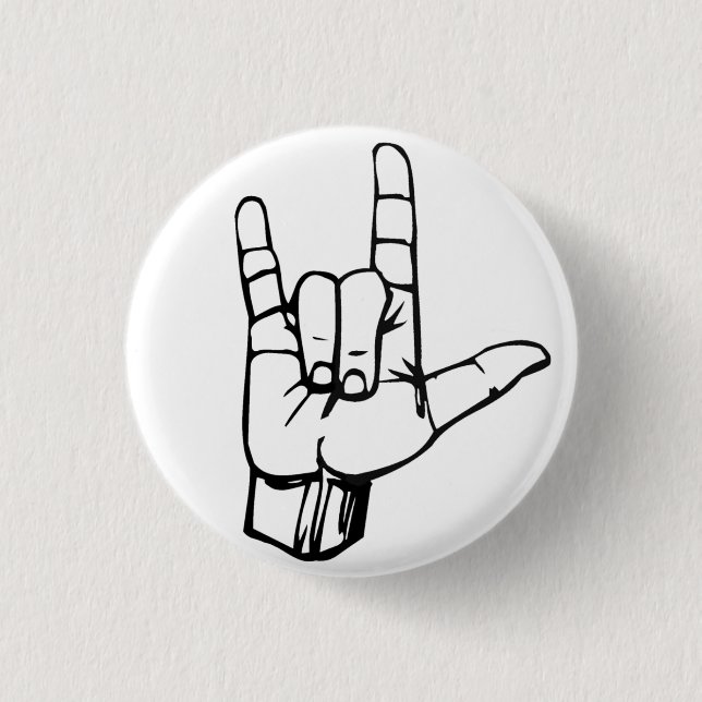 Rock On! 1 Inch Round Button (Front)