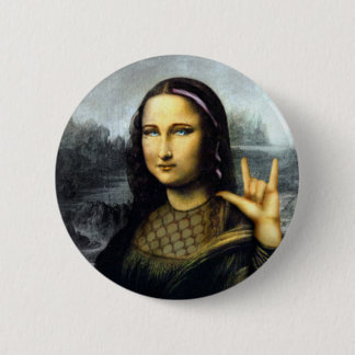 rock on 2 inch round button