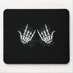 Rock On Band Rock And Roll Men Women Halloween Cos Mouse Pad
