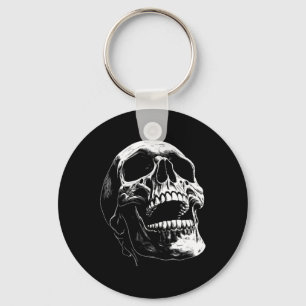 Rock On Bigfoot Sasquatch Loves Rock And Roll Sung Keychain