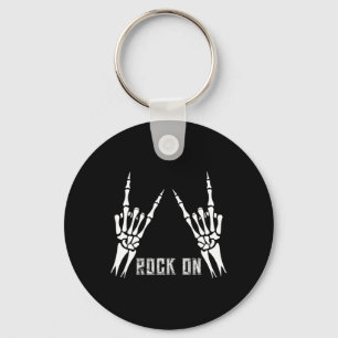 Rock On Bynd Tees For Women Rock And Roll S For Me Keychain