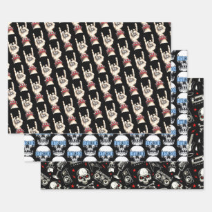Rock On Collection Wrapping Paper Sheet