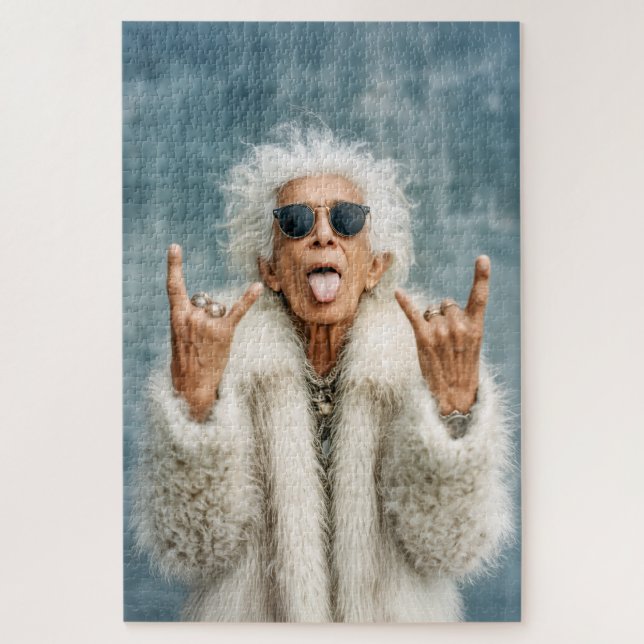 Rock On in Style Jigsaw Puzzle (Vertical)