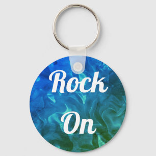 Rock On Keychain