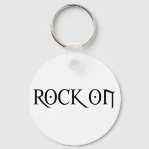Rock On Keychain