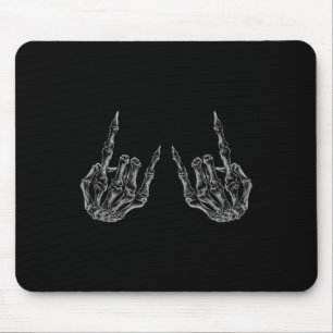 Rock On Rock Star Buddy Concert - Halloween Skelet Mouse Pad