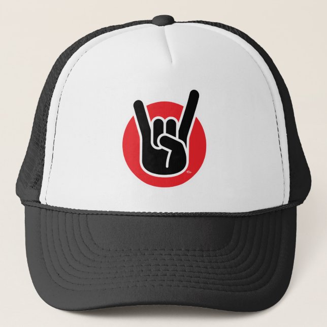 Rock On! Trucker Hat (Front)