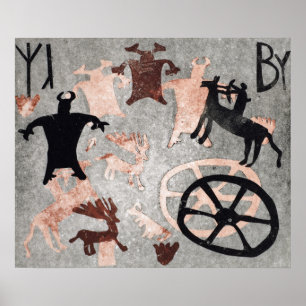 Rock Painting 1994 Poster