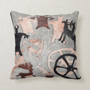 Rock Painting 1994 Throw Pillow