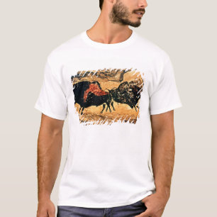 Rock painting of bison, c.17000 BC T-Shirt
