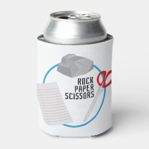 Rock Paper Scissors Can Cooler