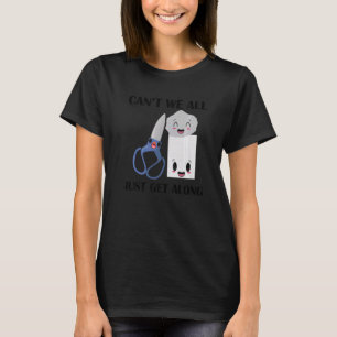 Rock Paper Scissors Can't We All Just Get Along T-Shirt