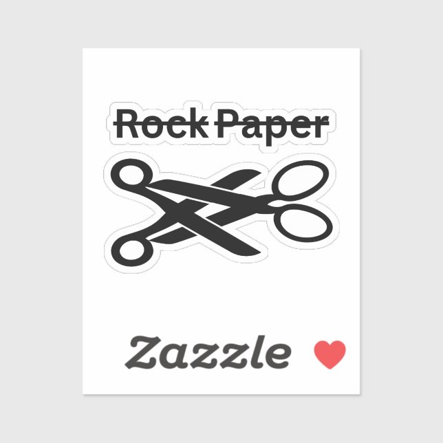 Rock Paper Scissors Funny Lesbian Theme (Sheet)