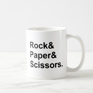 Rock Paper Scissors   Game of Chance Coffee Mug