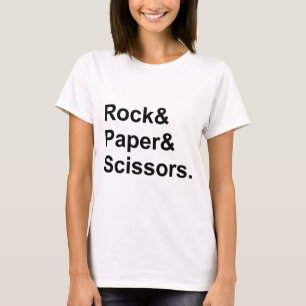 Rock Paper Scissors Game of Chance T-Shirt