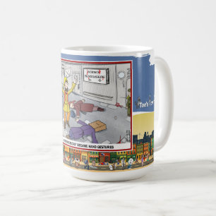 Rock Paper Scissors   Literal Wordplay Classic Coffee Mug