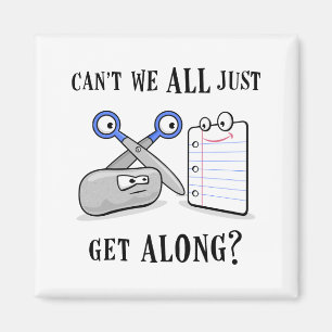 Rock-Paper-Scissors Magnet