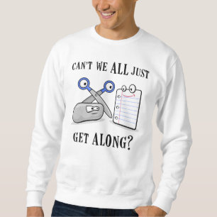 Rock-Paper-Scissors Sweatshirt