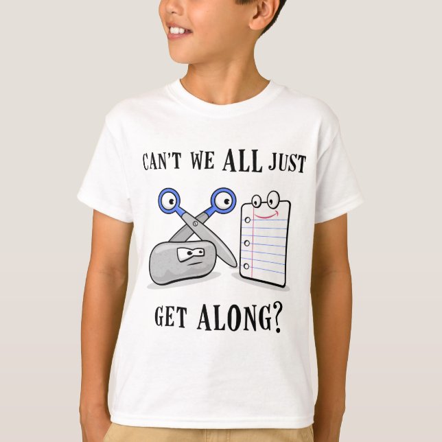 Rock-Paper-Scissors T-Shirt (Front)