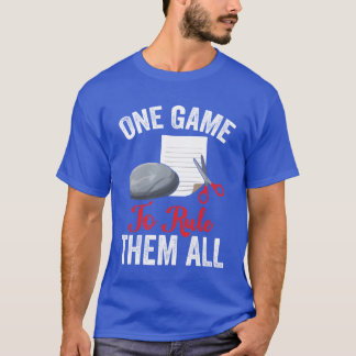 Rock Paper Scissorsournament Childhood Memories fa T-Shirt