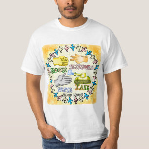 Rock Paper Tank t-shirt