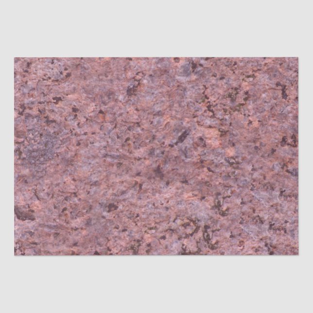 Rock Photo Pink Geology Texture Tissue Paper (Front)