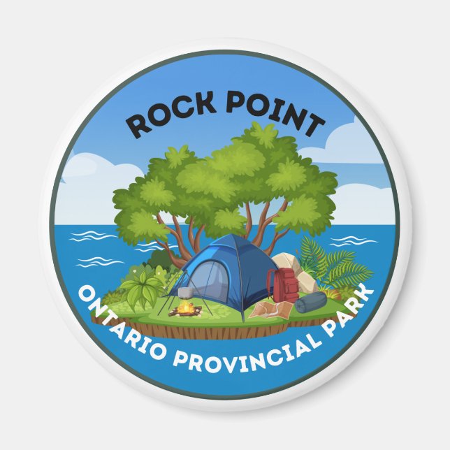 Rock Point Ontario Provincial Park Magnet (Front)