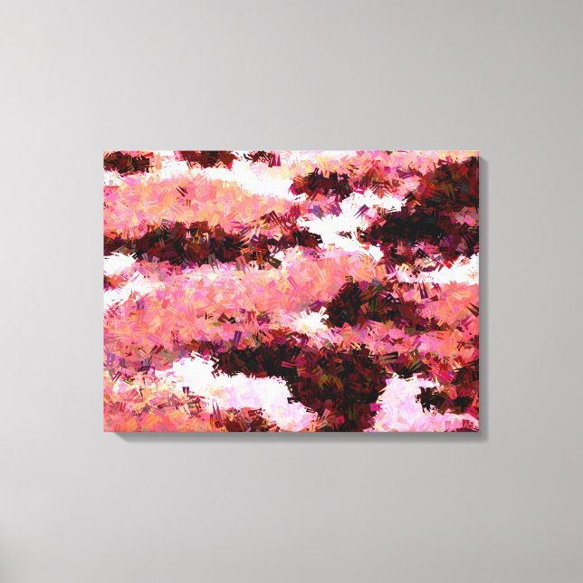 ROCK POOLS ON THE BEACH CANVAS PRINT (Front)