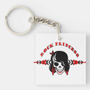 Rock Princess Keychain