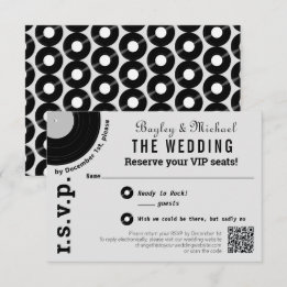 Rock Record Album Cover RSVP