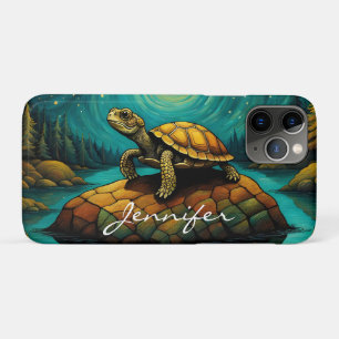 Rock River Nature Turtle Name iPhone 11 Pro Case