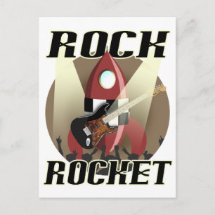 Rock Rocket Postcard