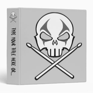 Rock&Roll Binder Custom Heavy Metal Drummer Album