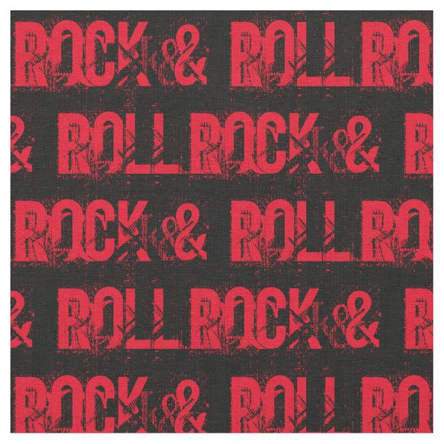 Rock & Roll Fabric (Close Up)