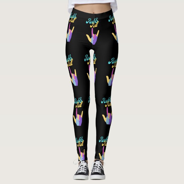 Rock & Roll leggings (Front)