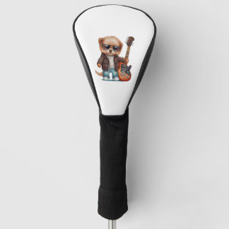 Rock Roll Puppy Dog (Two) Golf Head Cover