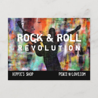 Rock & Roll Revolution Postcard