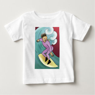 Rock Rose Surfer Baby T-Shirt