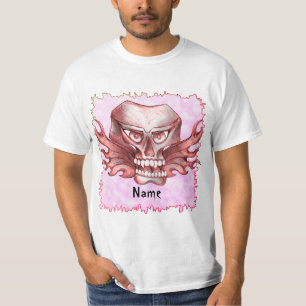 Rock Skull Biker T-Shirt